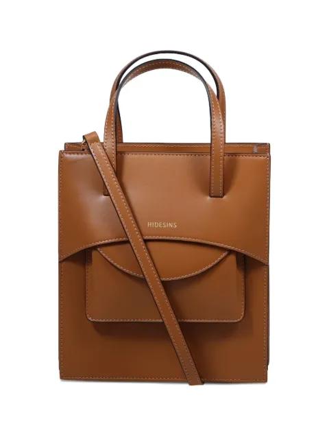 Flap J tote bag by HIDESINS