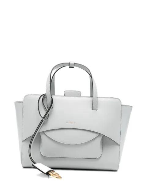 Flap M logo-detail tote bag by HIDESINS