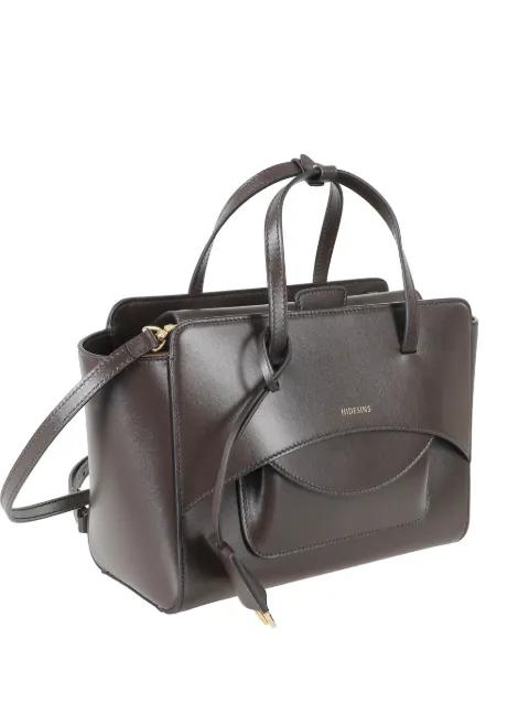 Flap tote bag by HIDESINS
