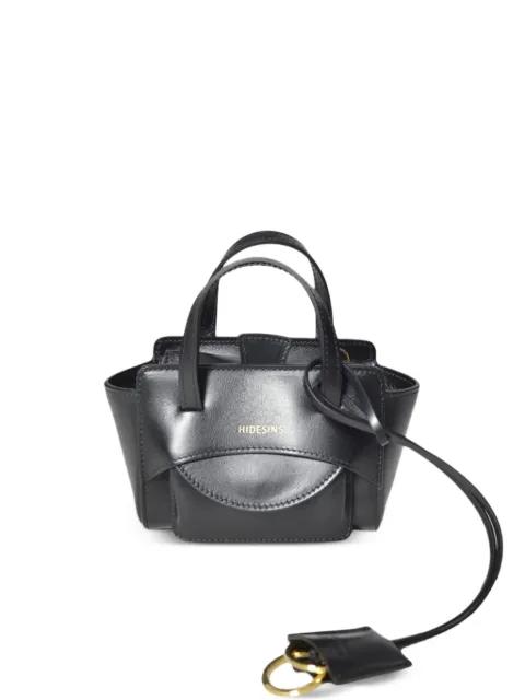 XS Flap leather mini bag by HIDESINS
