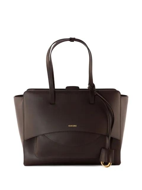 large Flap tote bag by HIDESINS