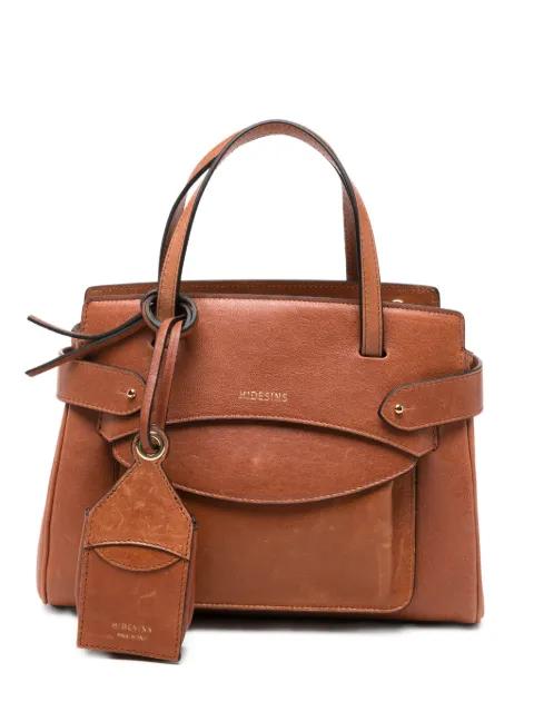 leather tote bag by HIDESINS