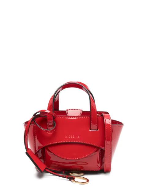 top-handle mini tote bag by HIDESINS