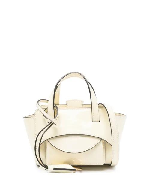 top-handle mini tote bag by HIDESINS