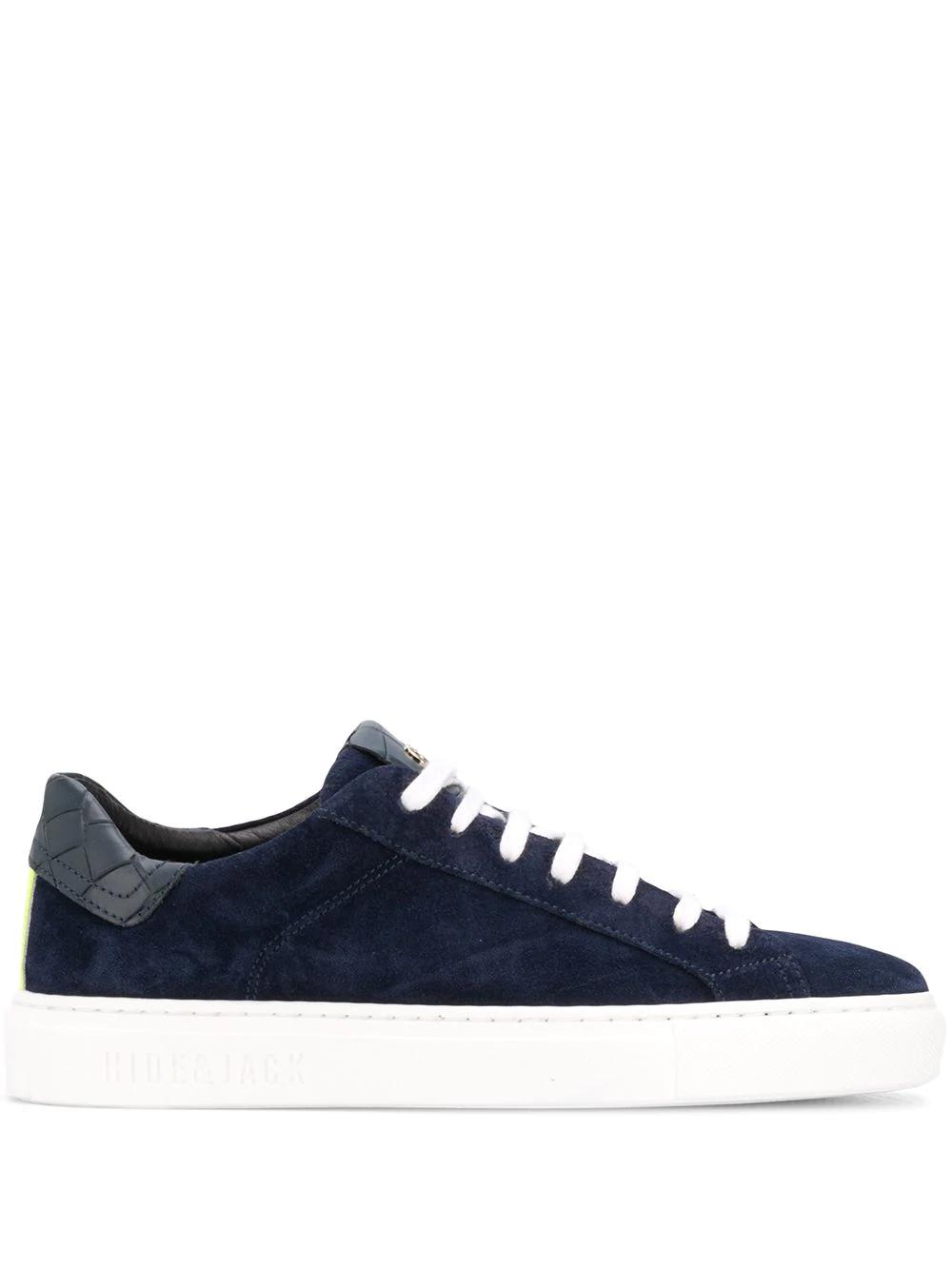 Oil lace-up sneakers by HIDE&JACK