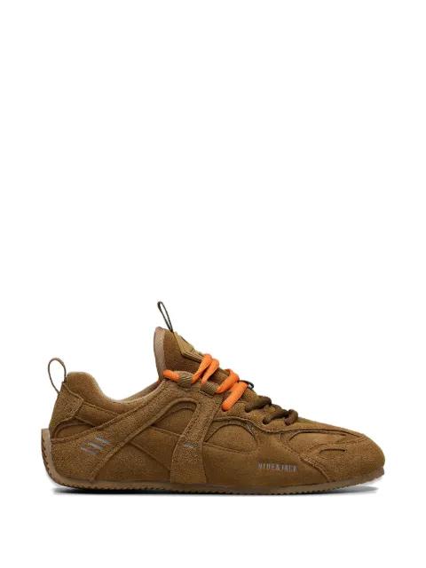 lace-up suede sneakers by HIDE&JACK
