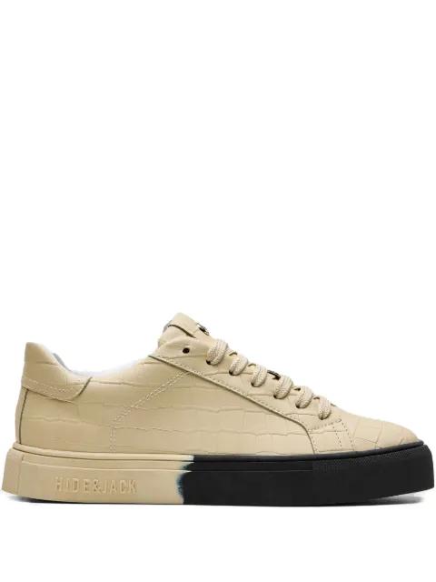 logo-motif sneakers by HIDE&JACK