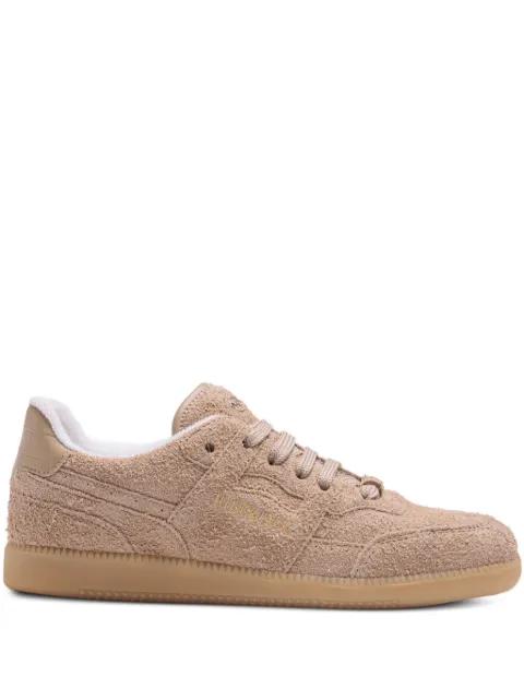 suede logo-print sneakers by HIDE&JACK