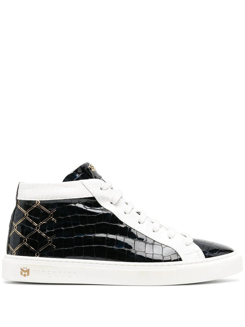 x Mesut Özil The Cage leather sneakers by HIDE&JACK