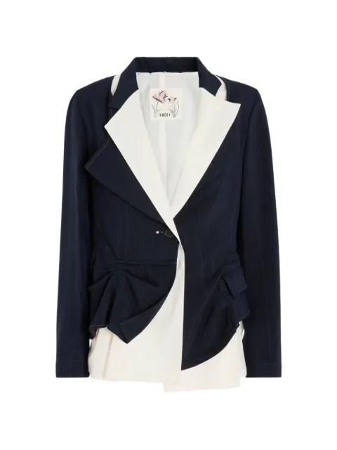 Brazen trompe-l'oeil blazer by HIGH