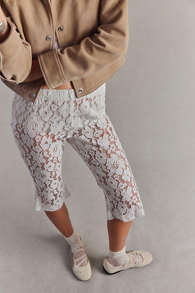 Isla Lace Capri by HIGH HEEL JUNGLE | FREE PEOPLE