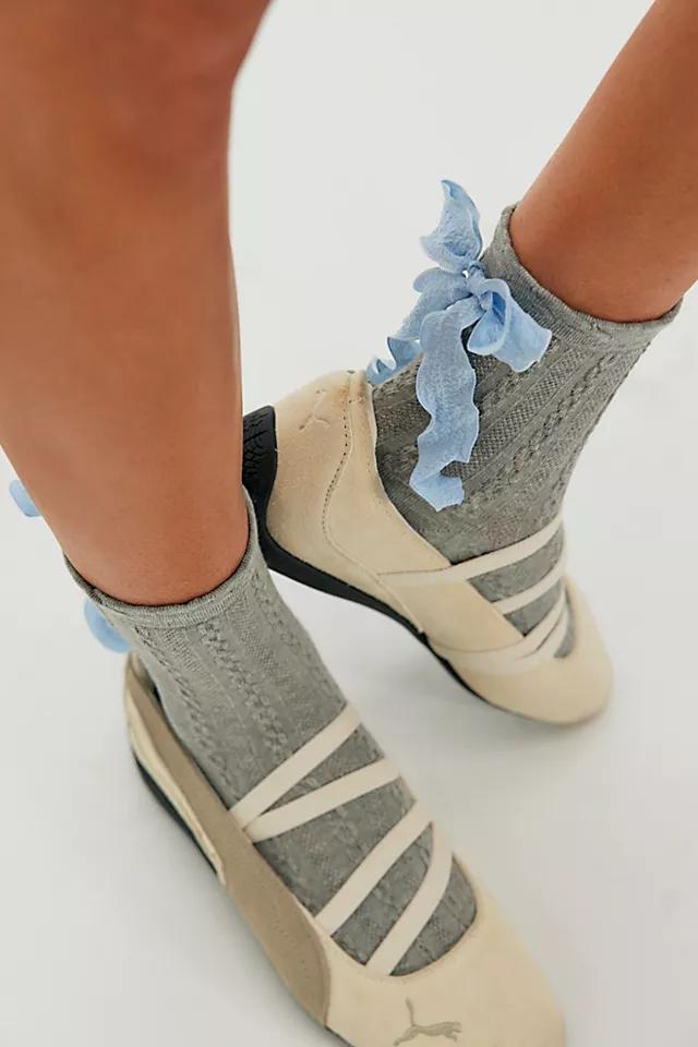 Mel Bow Socks by HIGH HEEL JUNGLE | FREE PEOPLE
