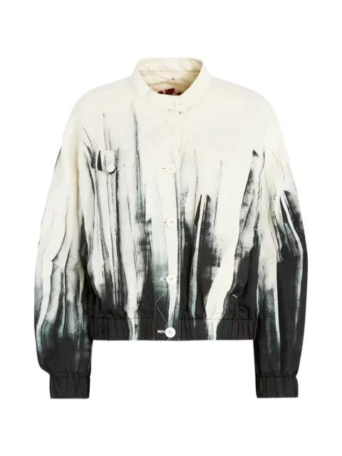 Jack-Coat buttoned graphic bomber jacket by HIGH