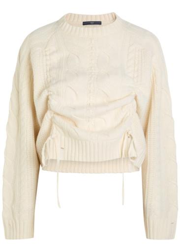 Revue cable-knit jumper by HIGH