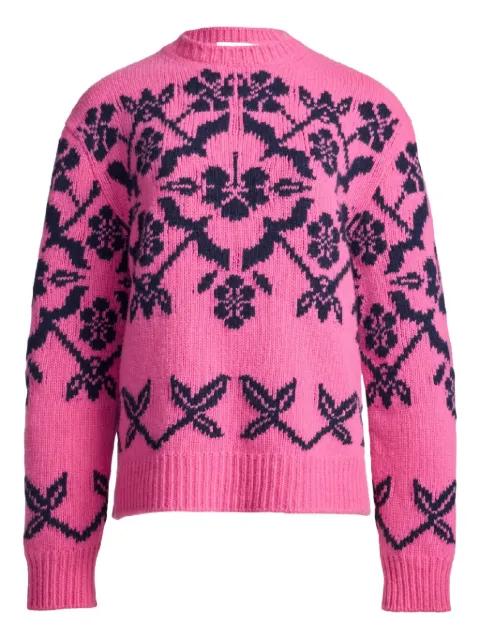 Georgia patterned-intarsia jumper by HIGH SPORT