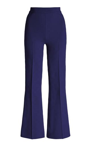 High Sport Kick Stretch-Cotton Knit Cropped Flared Pants - Moda Operandi by HIGH SPORT