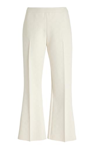 High Sport Kick Stretch-Cotton Knit Cropped Flared Pants - Moda Operandi by HIGH SPORT
