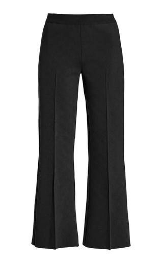 High Sport Kick Stretch-Cotton Knit Cropped Flared Pants -oda Operandi by HIGH SPORT