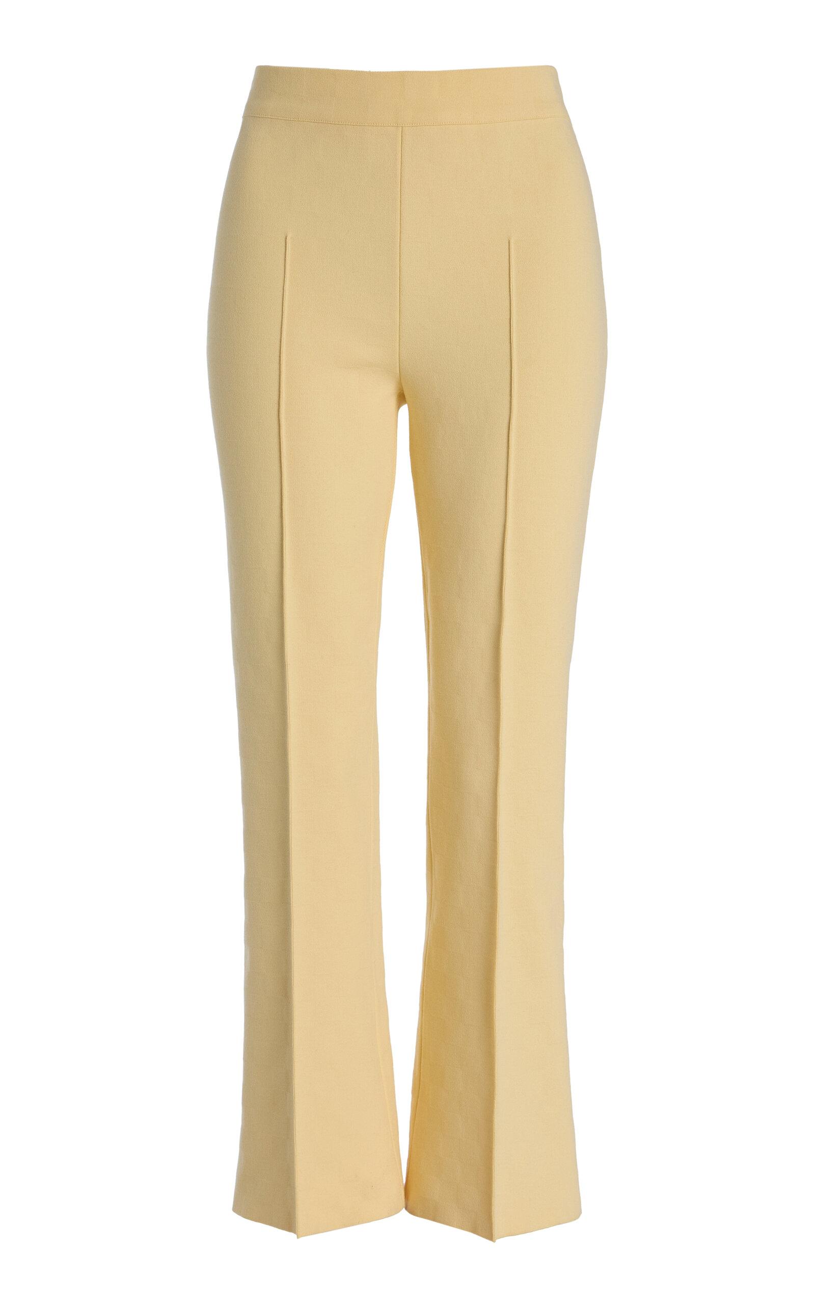 High Sport Kick Stretch-Cotton Knit Cropped Pants - Moda Operandi by HIGH SPORT