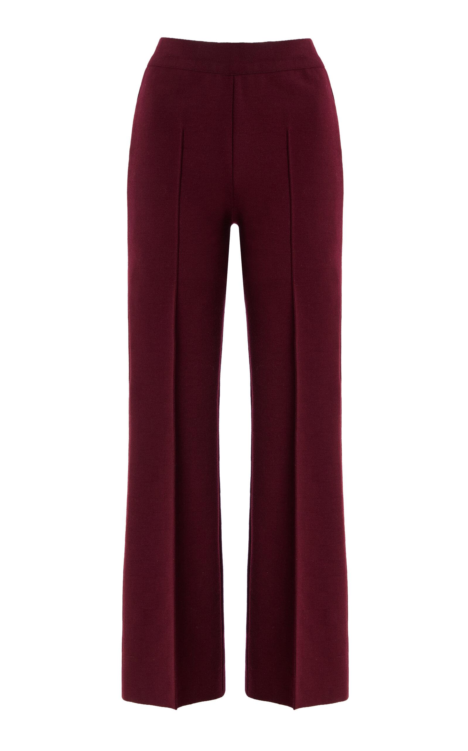 High Sport Louis Wool-Blend Knit Cropped Pants - Moda Operandi by HIGH SPORT
