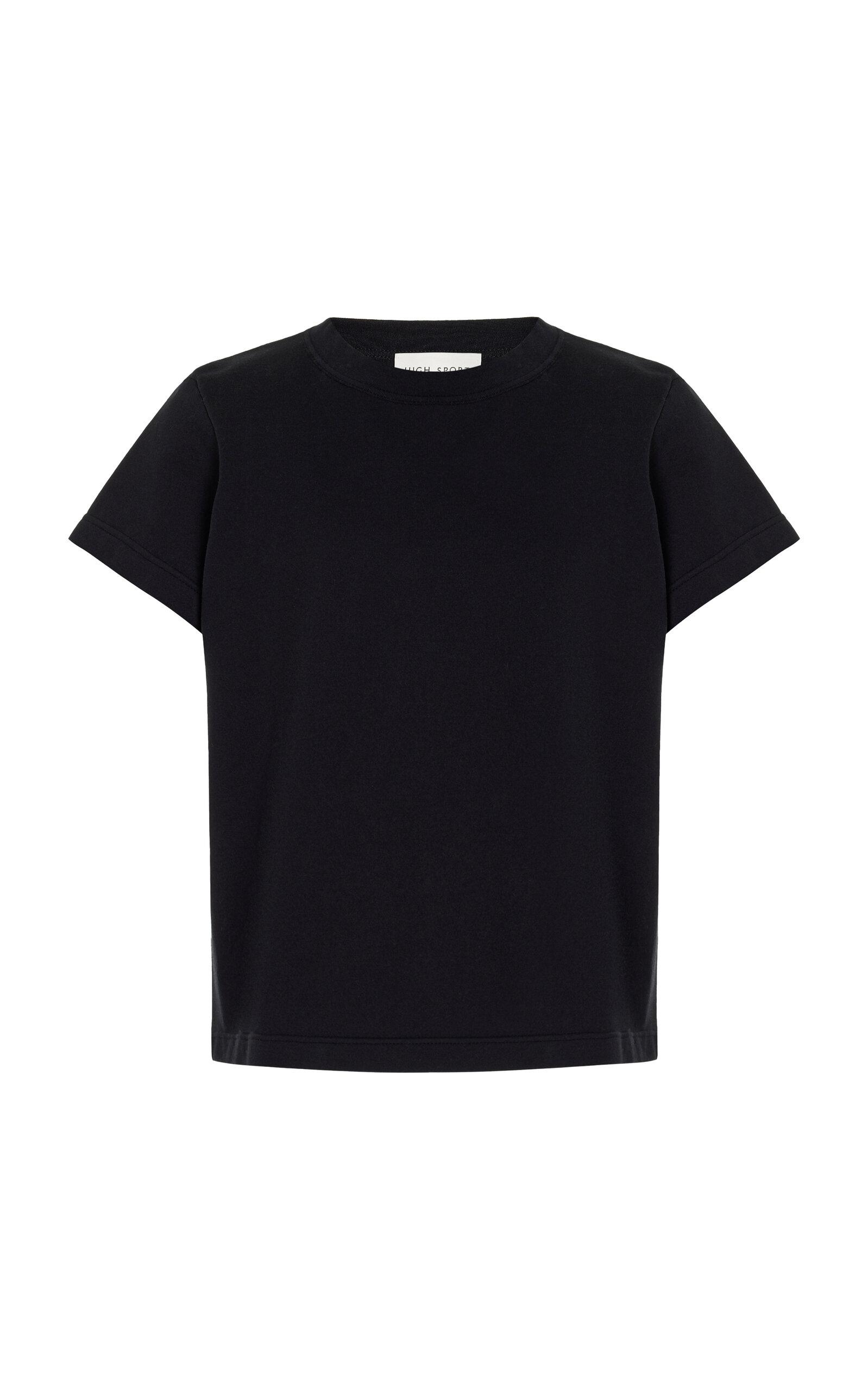 High Sport Raff Cotton-Blend Knit T-Shirt -oda Operandi by HIGH SPORT