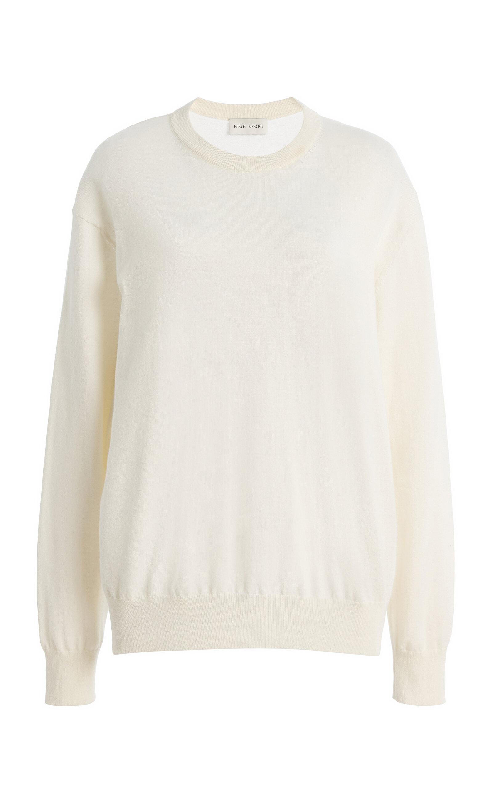 Highport Exclusive Finn Cotton-Cashmereweater - Moda Operandi by HIGH SPORT