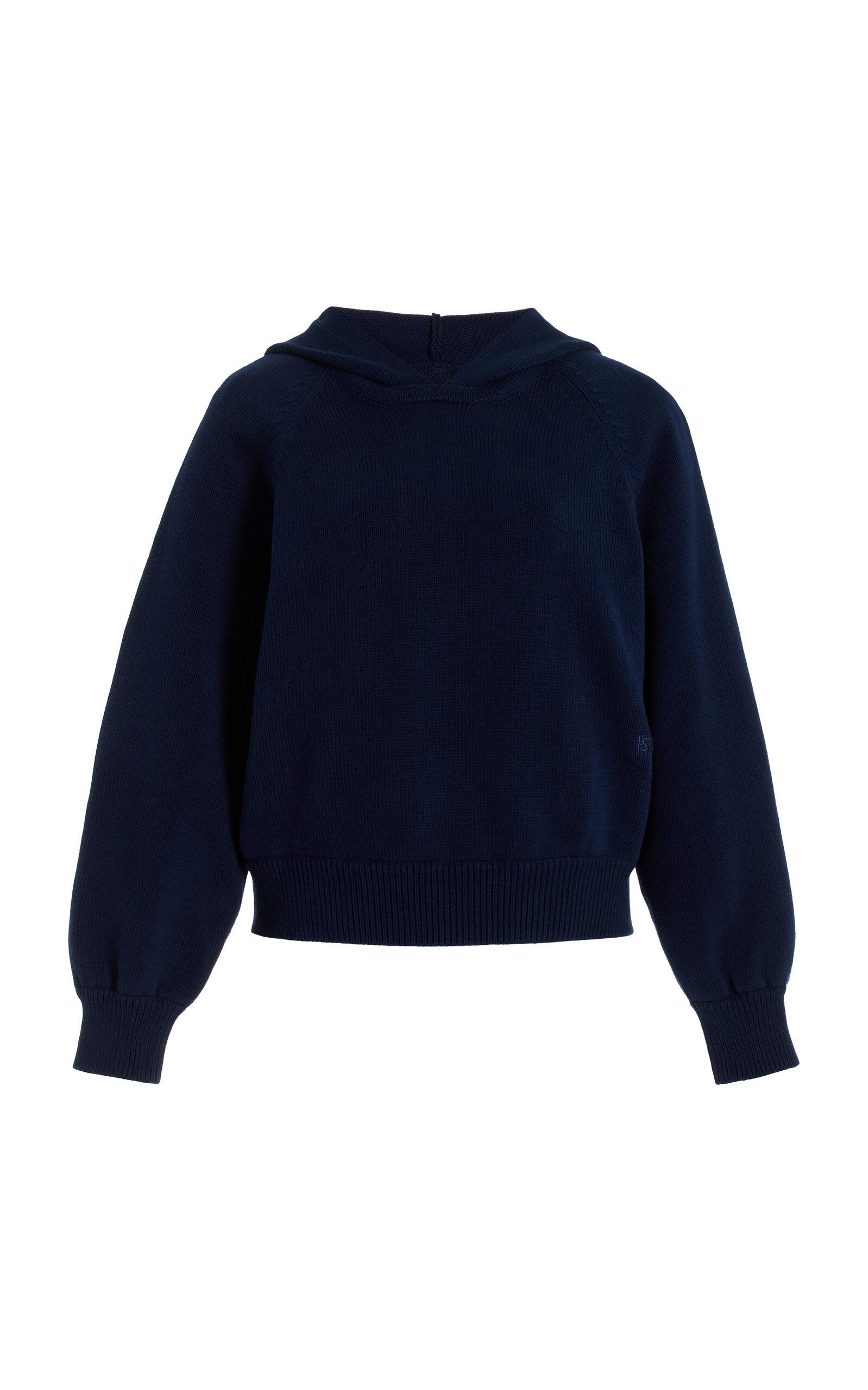 Highport Park Hooded Knit Cottonweater - Moda Operandi by HIGH SPORT