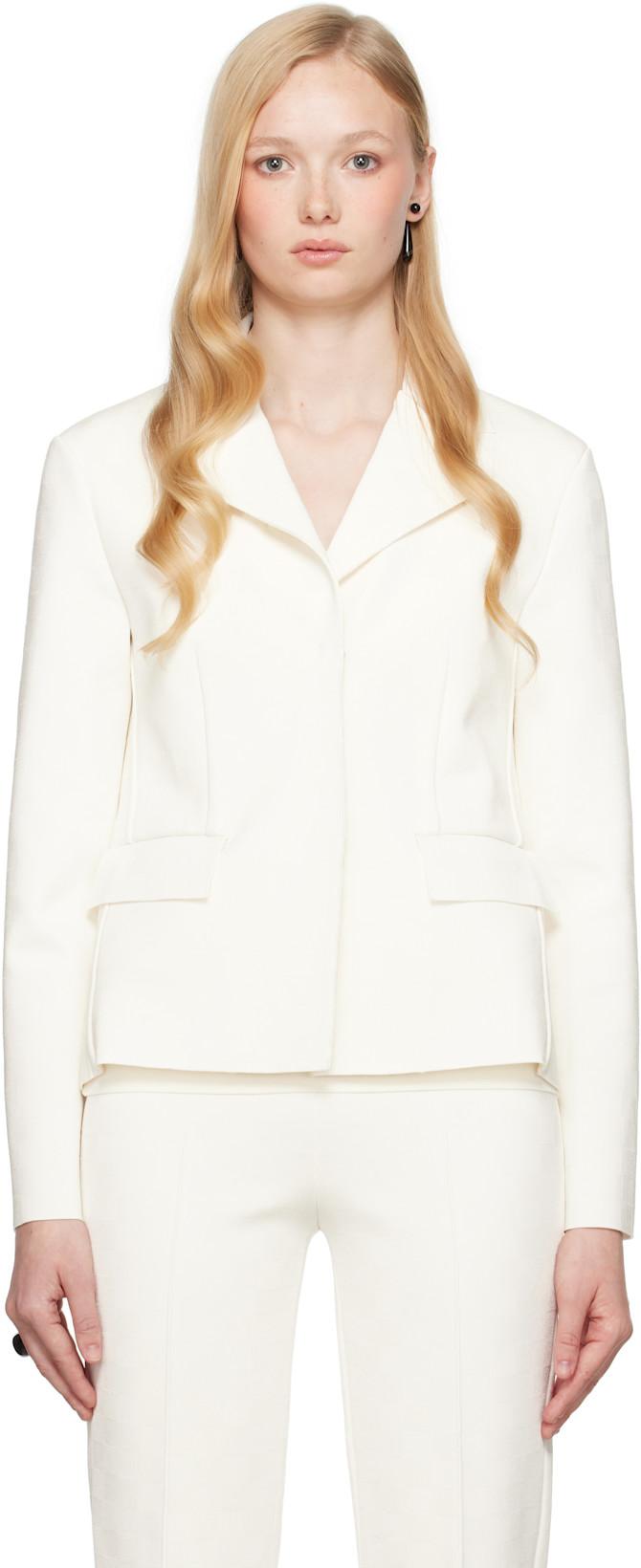SSENSE Exclusive Bridal Capsule NSFW Lola Blazer by HIGH SPORT