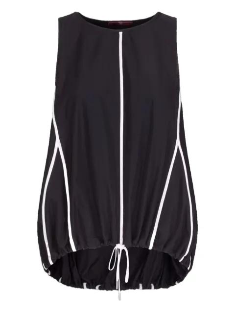 drawstring panelled top by HIGH