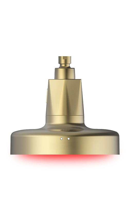 HigherDOSE Red Light Shower Filter in Metallic Gold by HIGHERDOSE