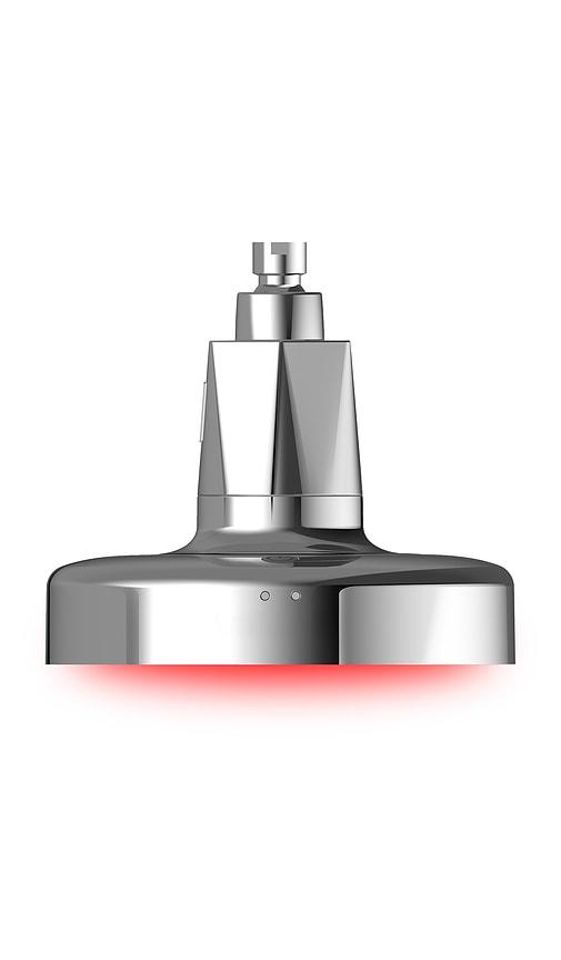 HigherDOSE Red Light Shower Filter in Metallic Silver by HIGHERDOSE