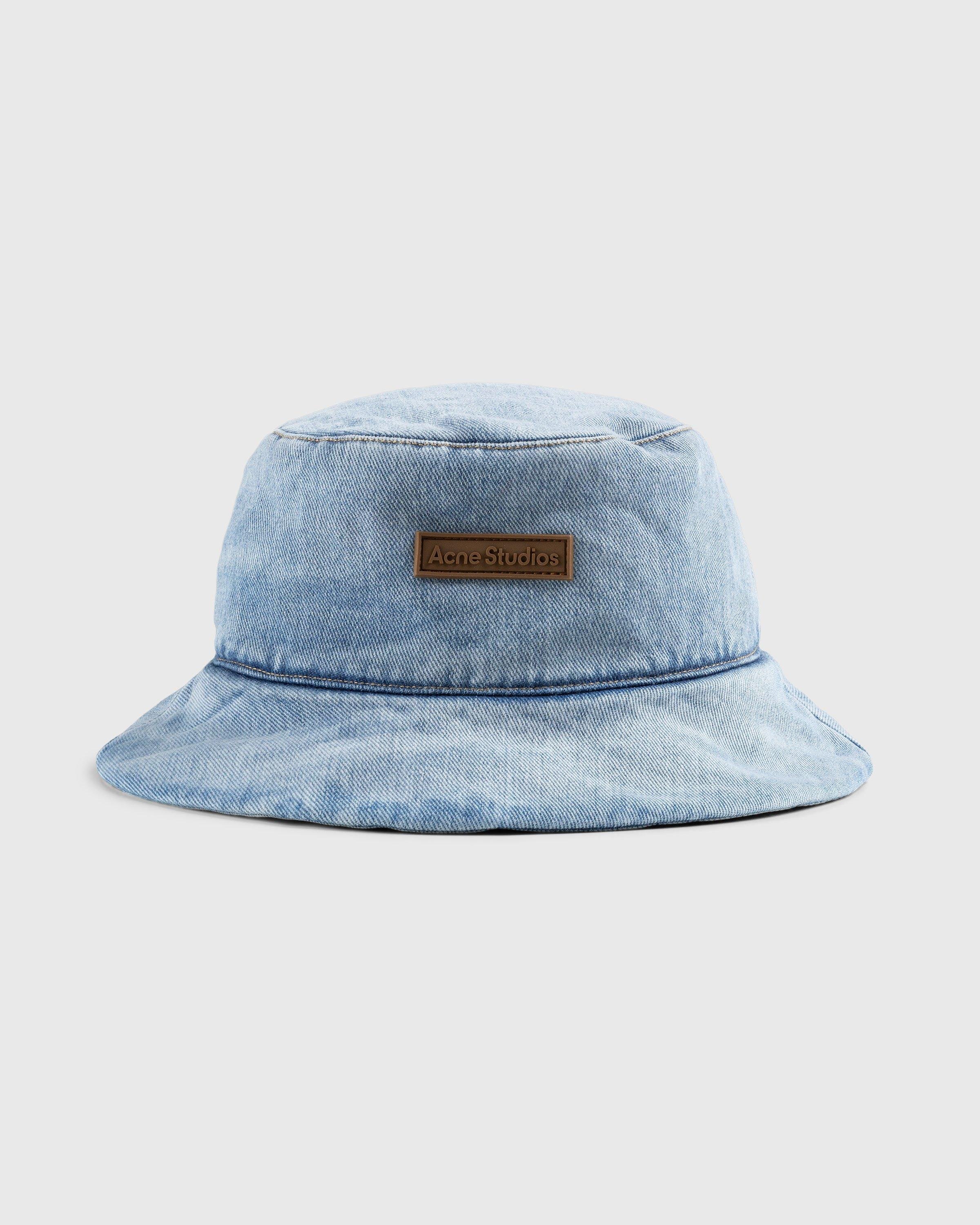 Acne StudiosPadded Denim Bucket Hat Blue by HIGHSNOBIETY