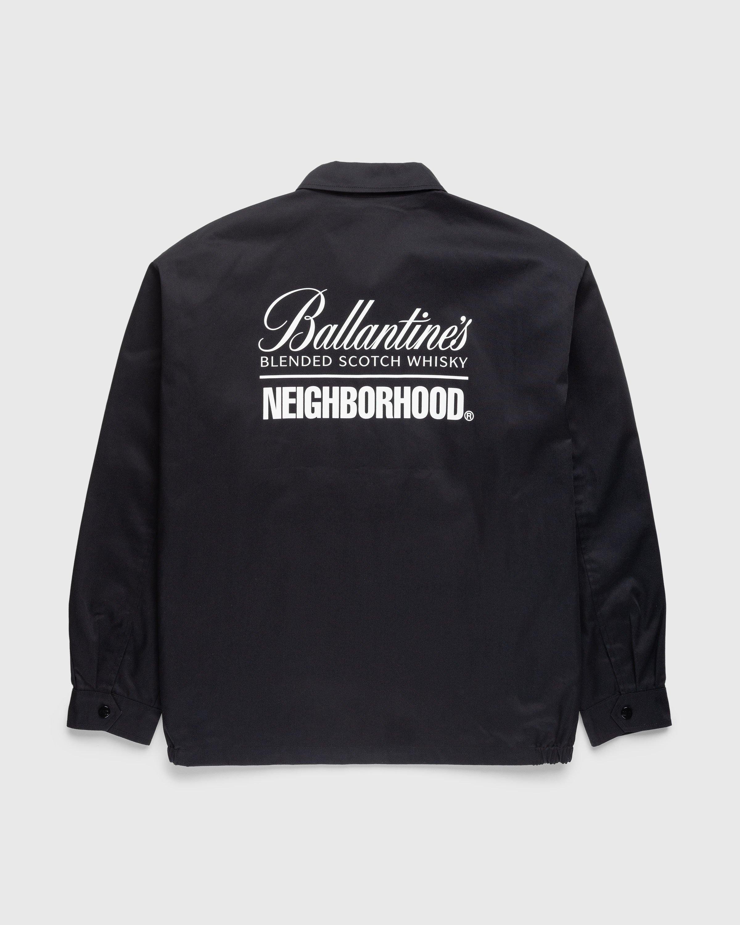 Ballantine's x NEIGHBORHOOD.Zip Work Jacket Black by HIGHSNOBIETY