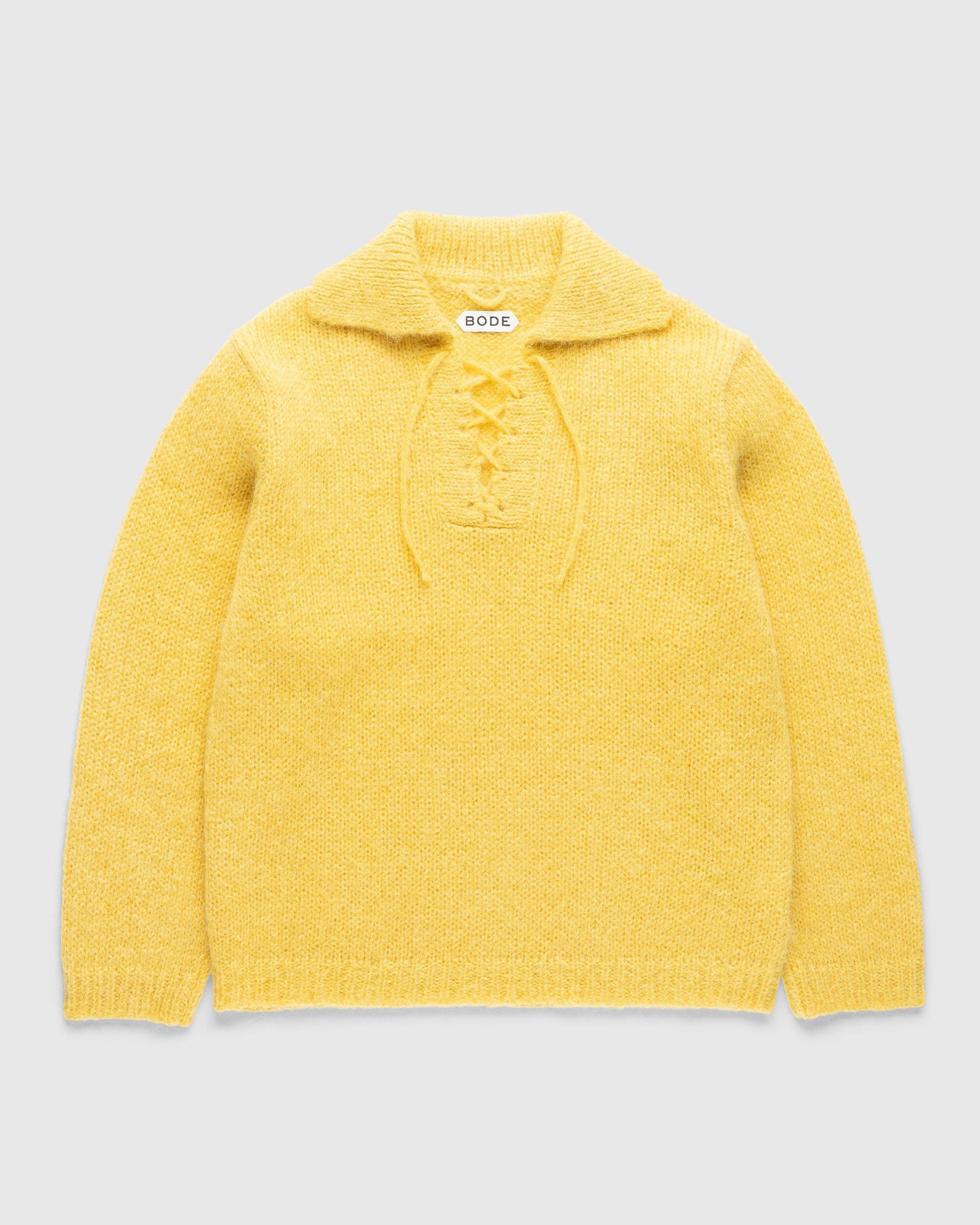BodeAlpine Pullover Yellow by HIGHSNOBIETY