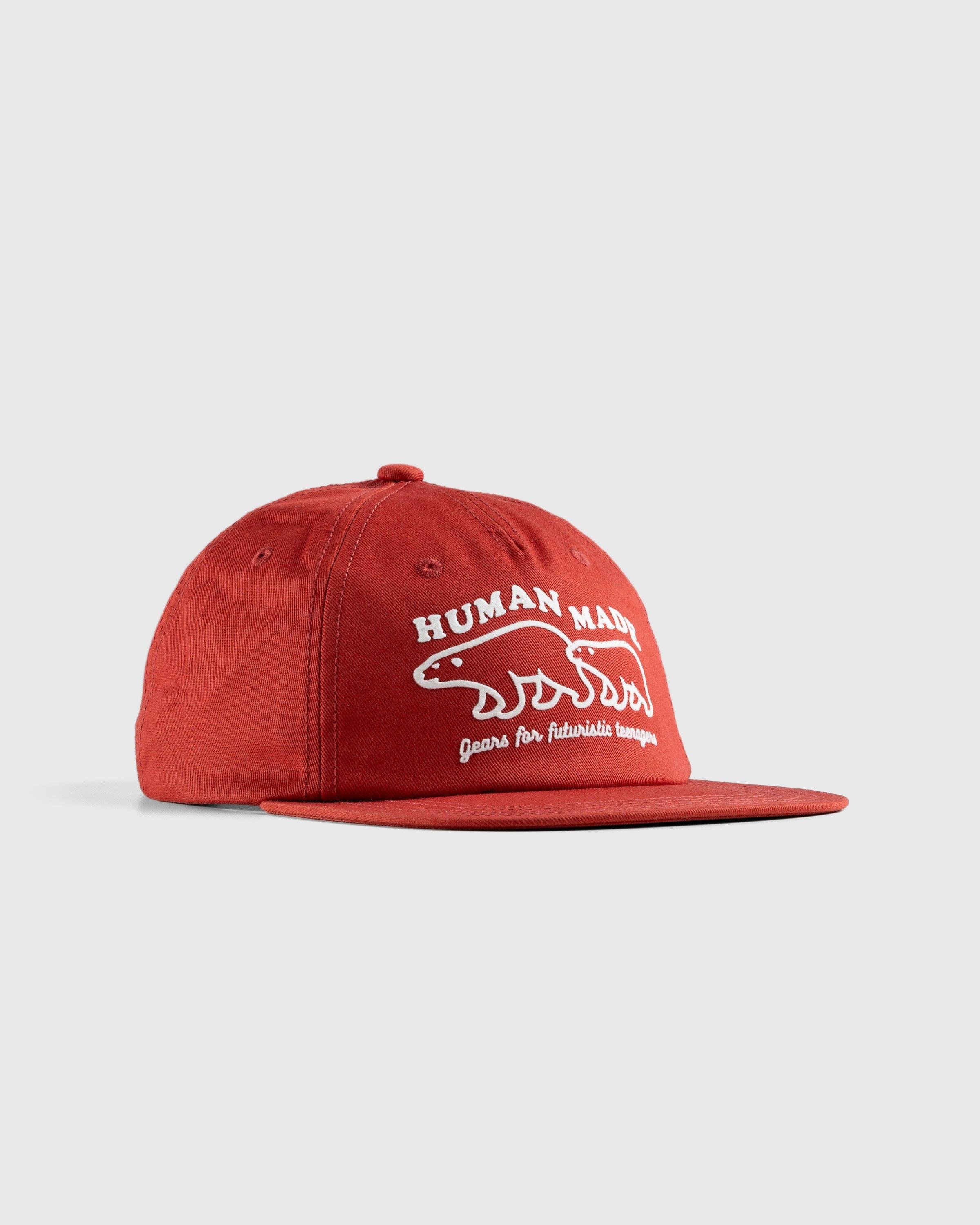 Human Made5 Panel Cap Red by HIGHSNOBIETY