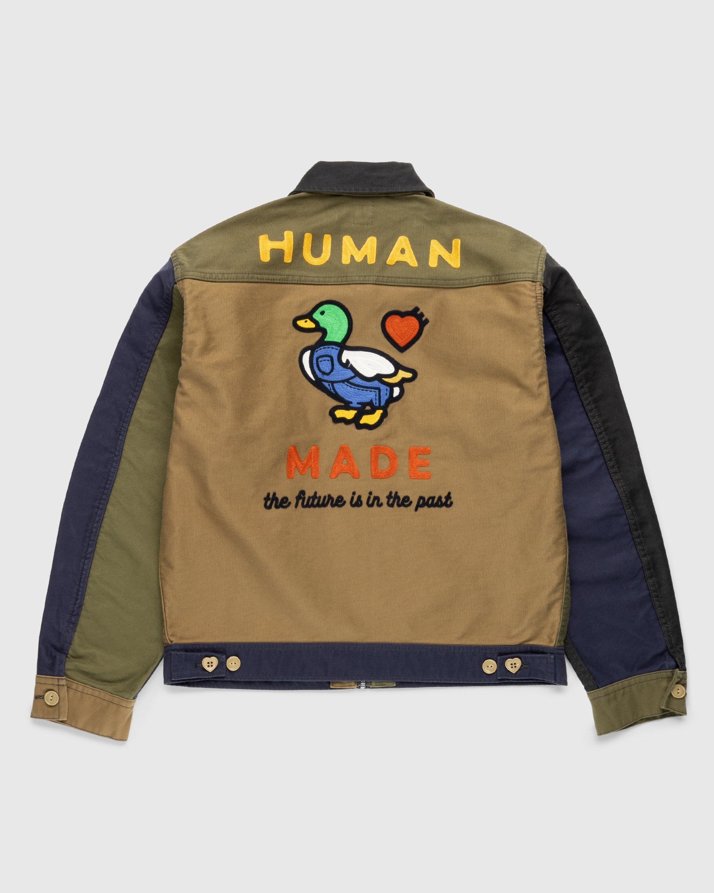 Human MadeZip-Up Work Jacket Navy by HIGHSNOBIETY
