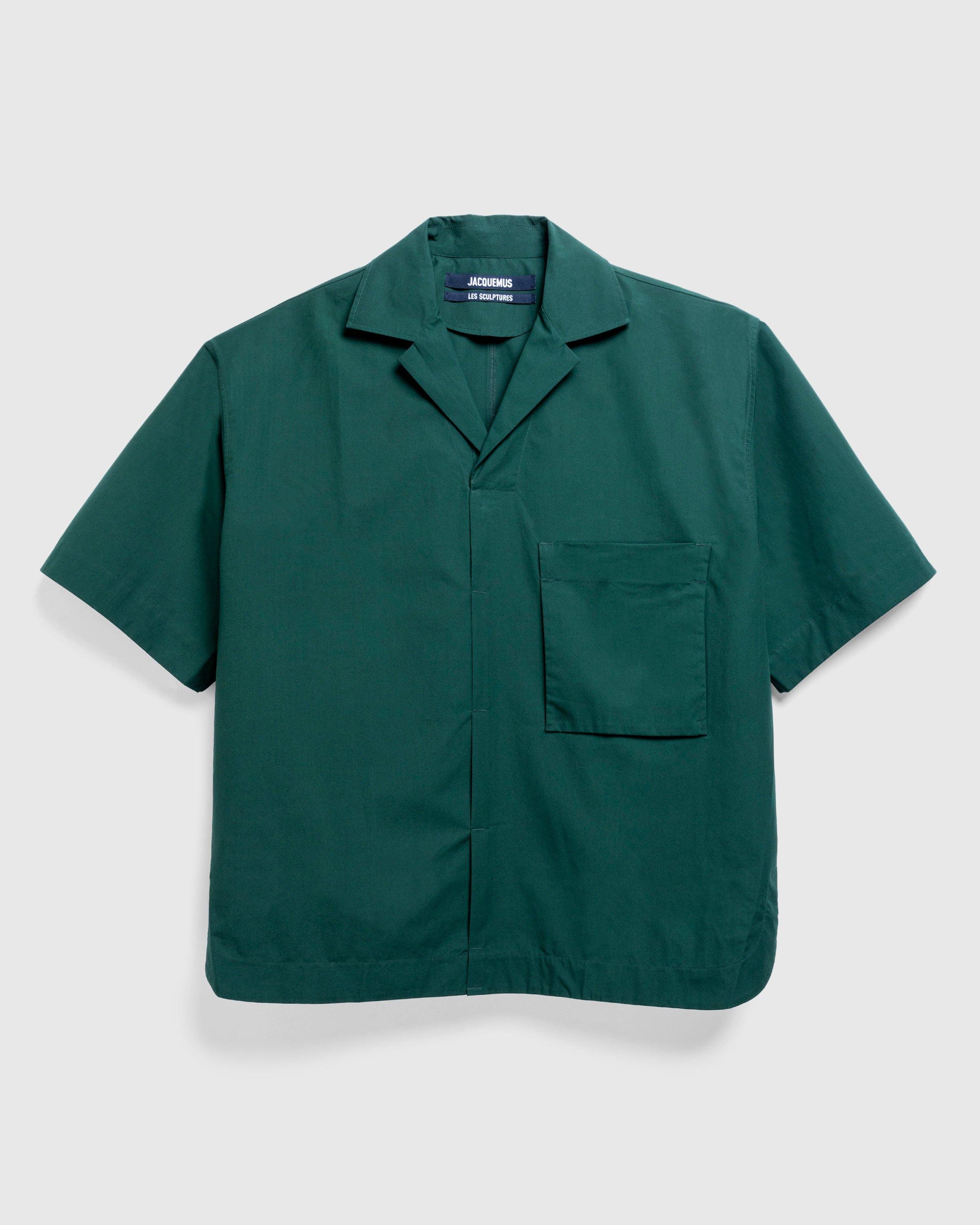 JACQUEMUSLe Haut Polo Dark Green by HIGHSNOBIETY