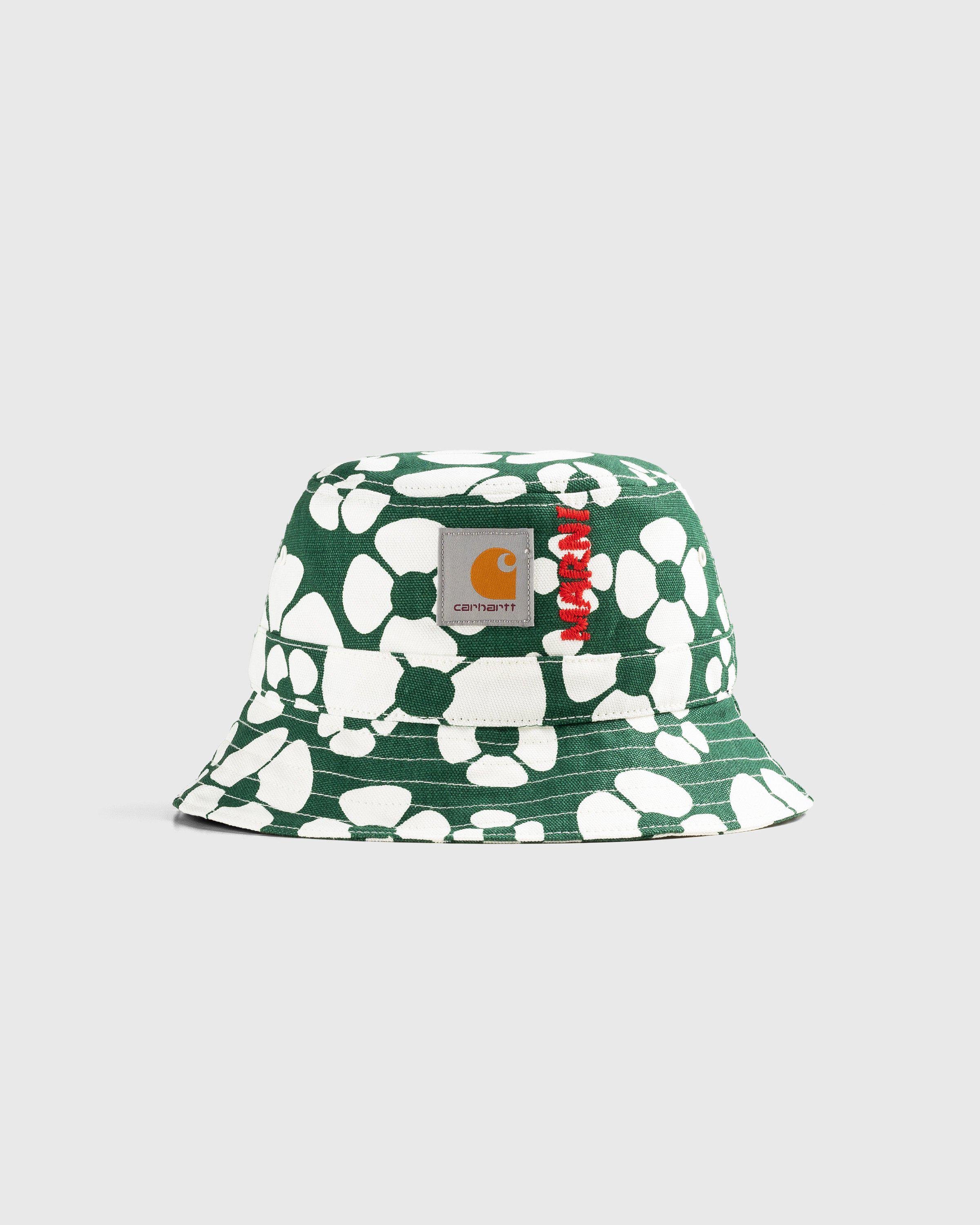 Marni x Carhartt WIPFloral Bucket Hat Green by HIGHSNOBIETY