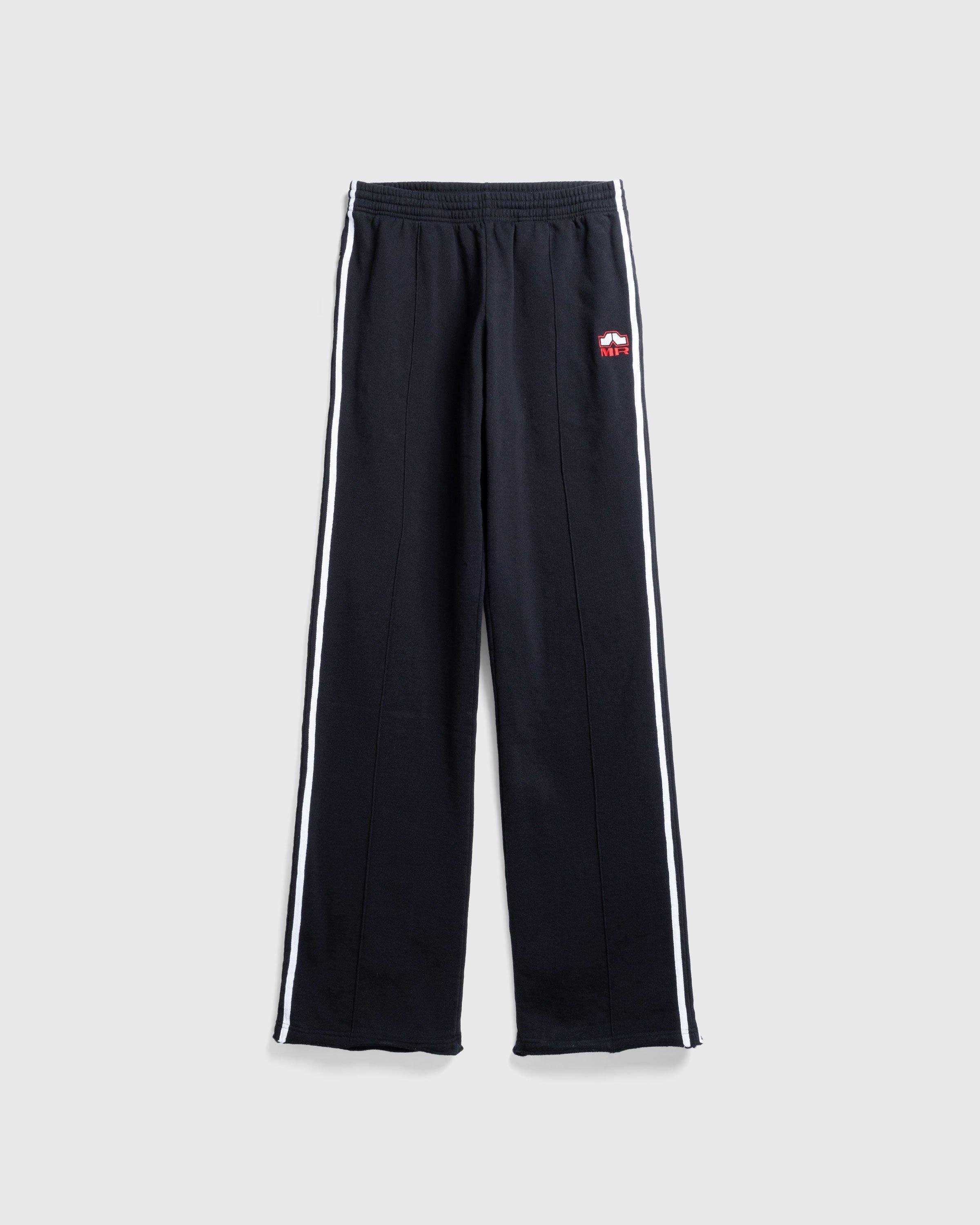 Martine RoseWide Leg Trackpant Black by HIGHSNOBIETY