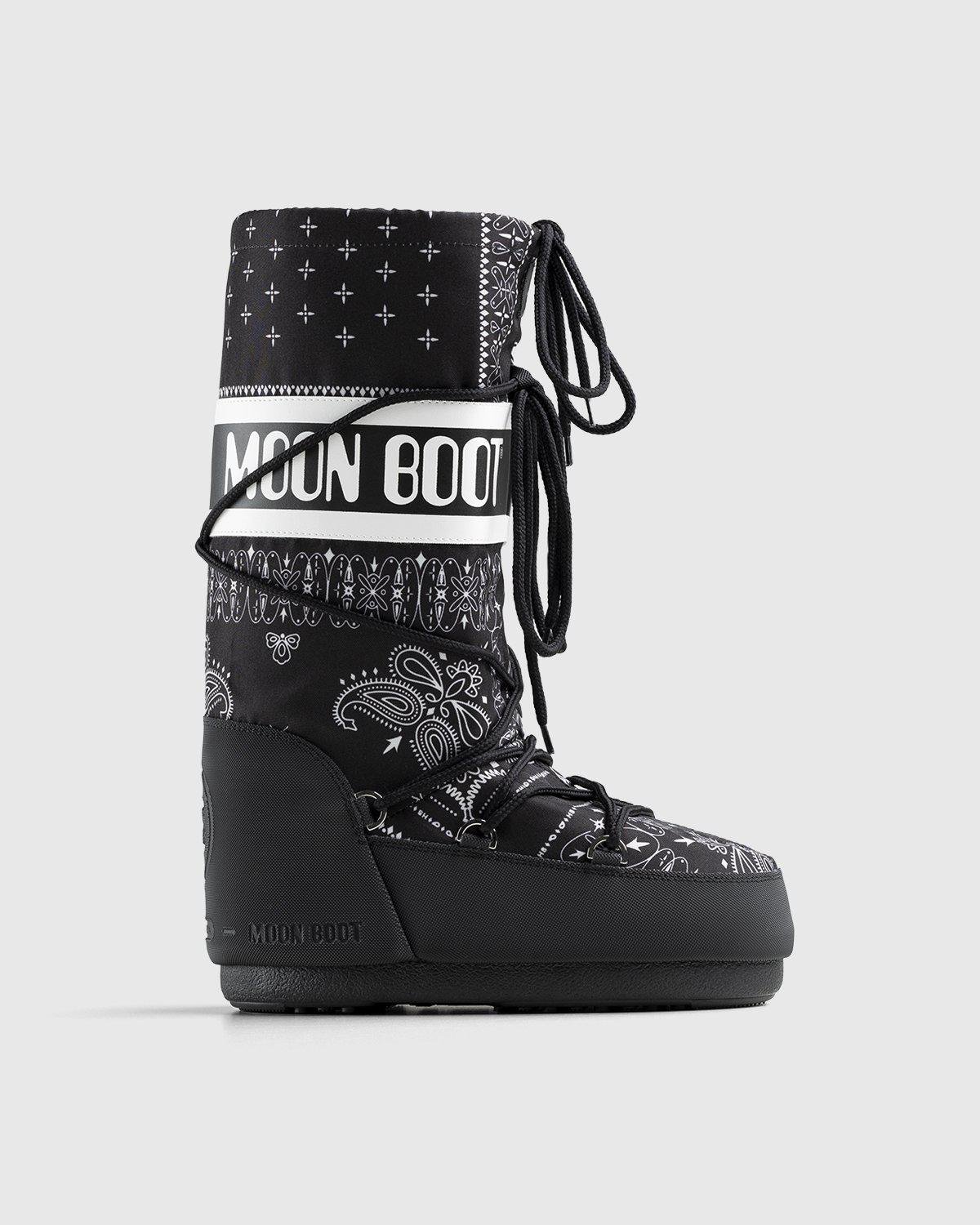 Moon Boot x HighsnobietyIcon Boot Bandana Black by HIGHSNOBIETY