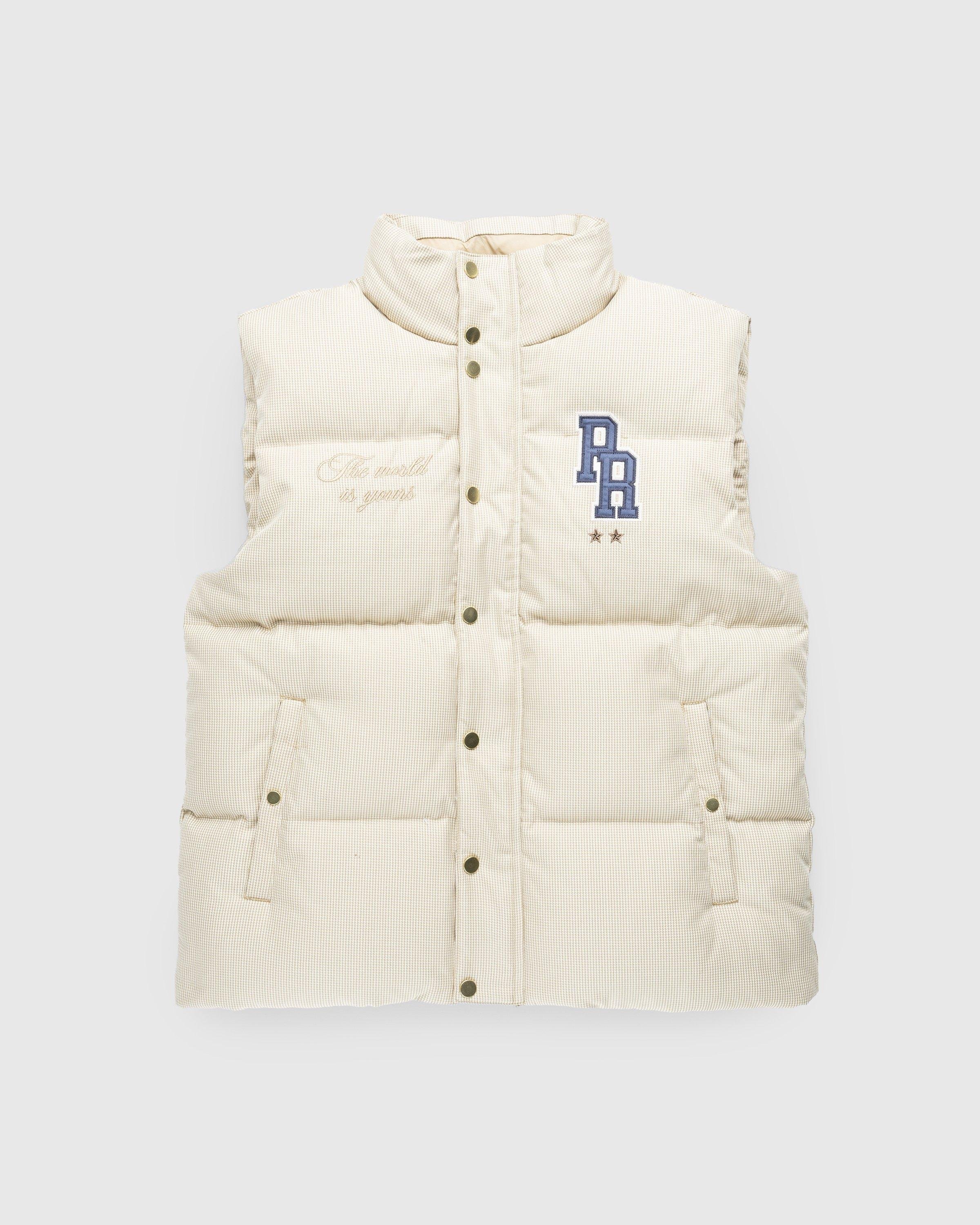 PumaDown Puffer Vest Houndstooth by HIGHSNOBIETY