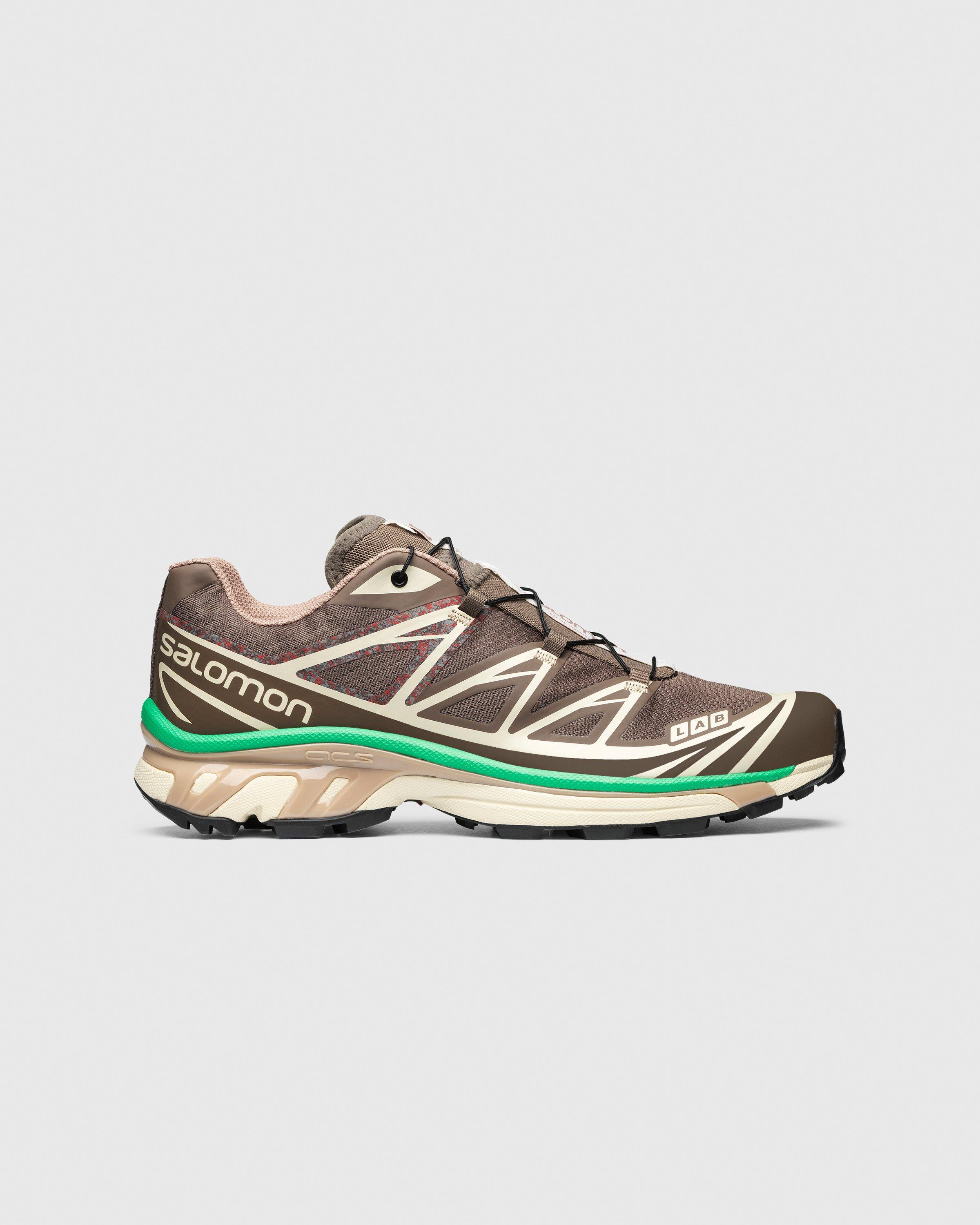 SalomonXT-6 Mindful 2 Falcon/Almond Milk/Bright Green by HIGHSNOBIETY