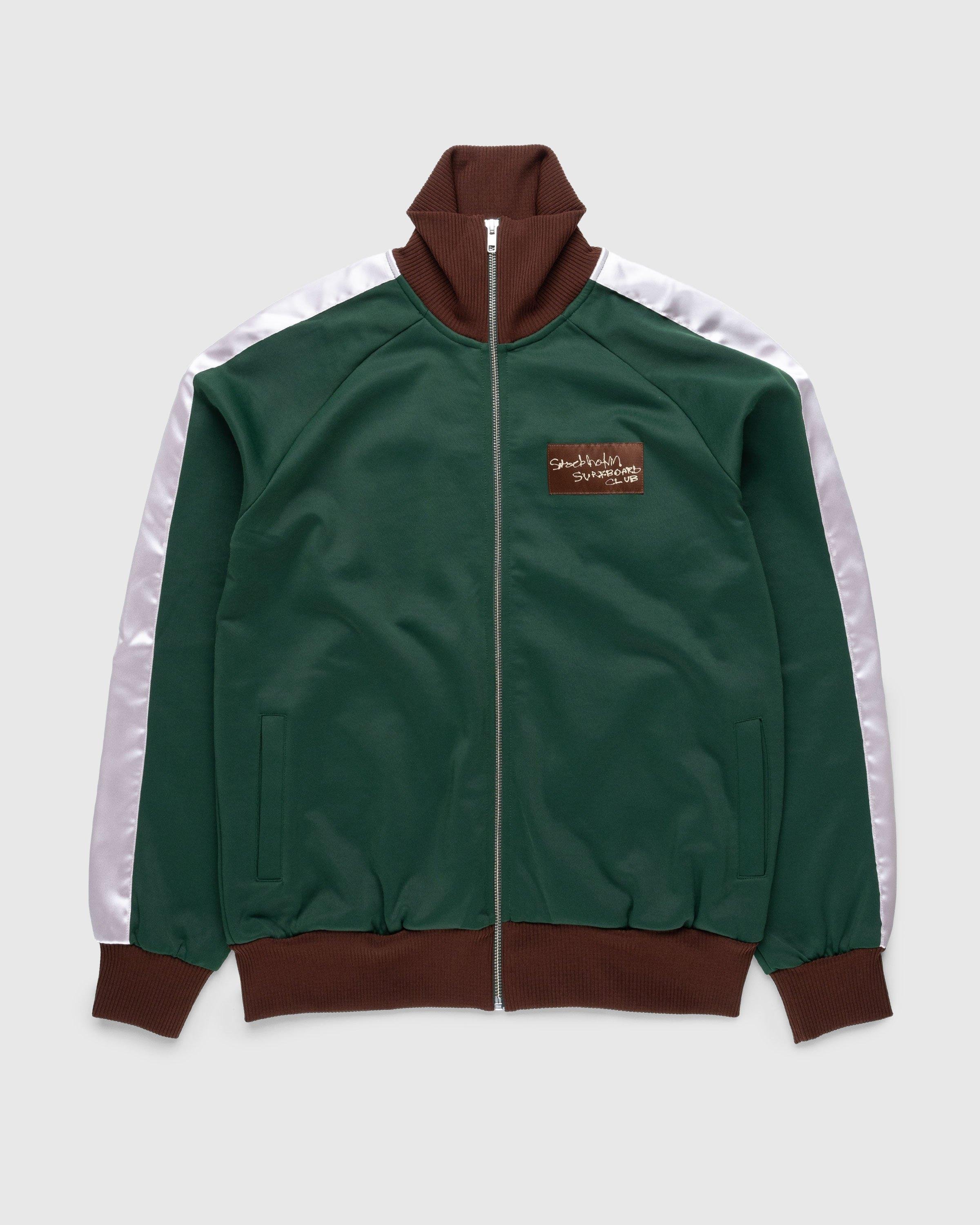 Stockholm Surfboard ClubTrack Top Fall Green by HIGHSNOBIETY