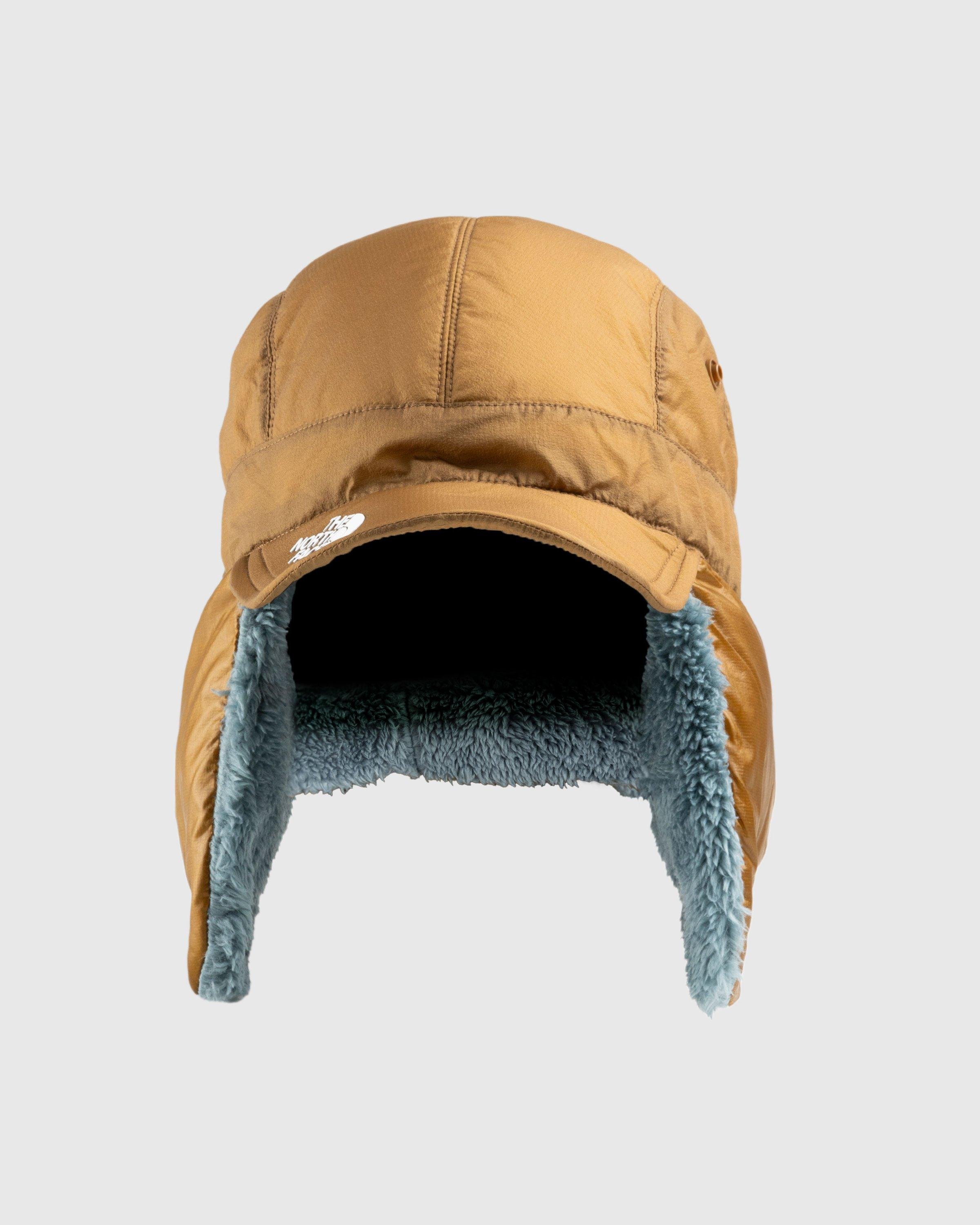 The North Face x UNDERCOVERSoukuu Down Cap Bronze Brown/Concrete Gray by HIGHSNOBIETY