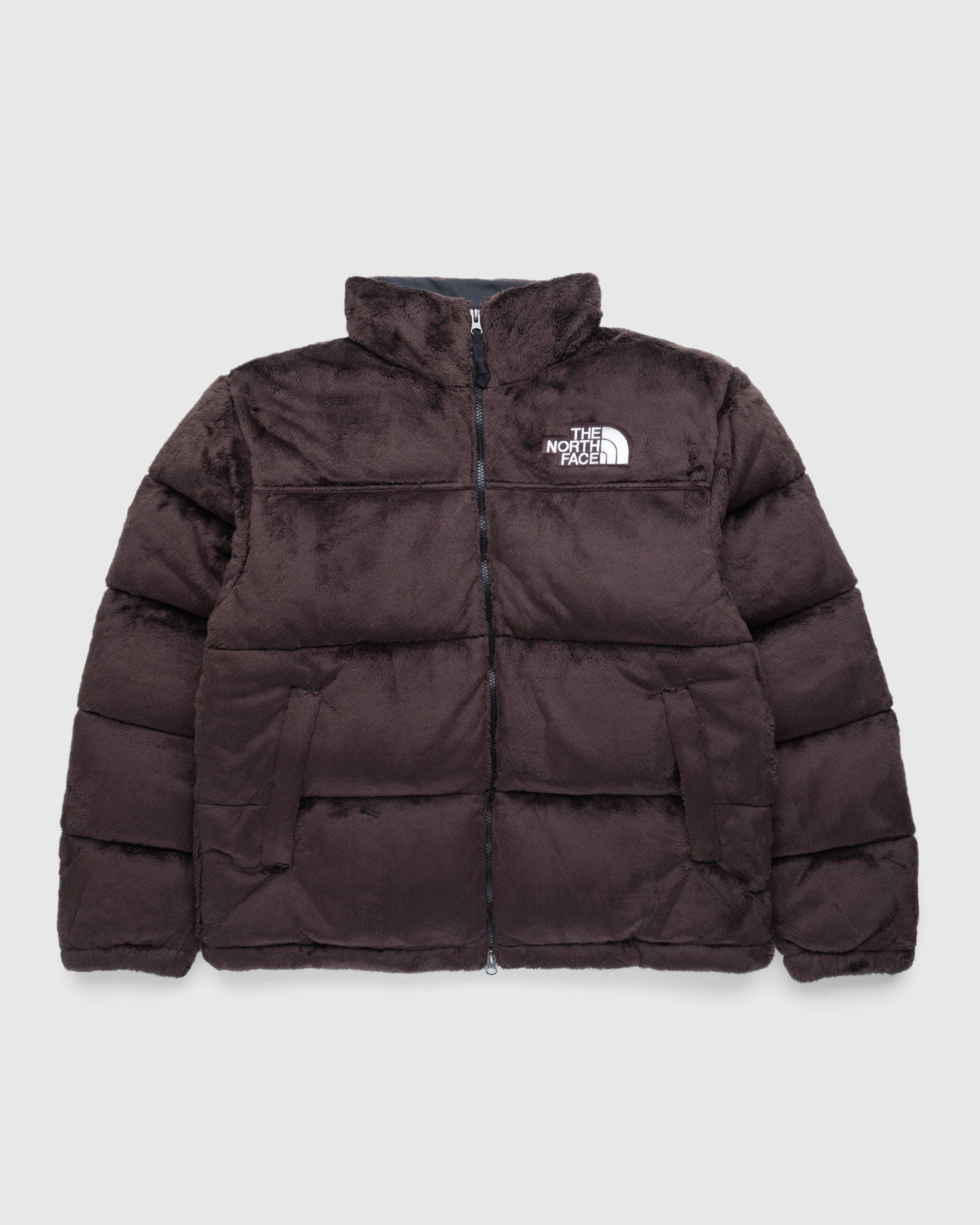 The North FaceVersa Velour Nuptse Jacket Coal Brown by HIGHSNOBIETY