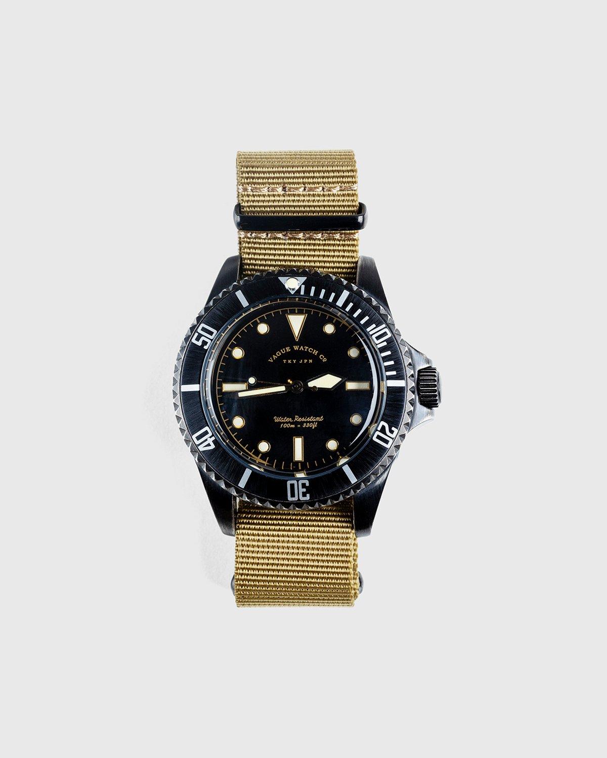 Vague Watch Co.Submariner Black by HIGHSNOBIETY
