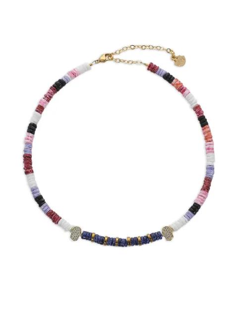 Sahara hamsas necklace by HIJAS DE PUKA