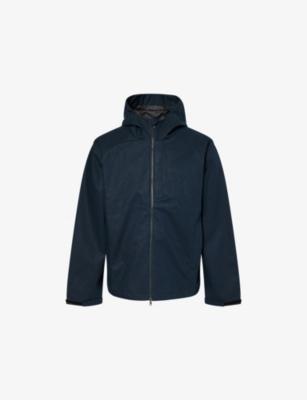 Arc Hooded Linen-And-Cotton Jacket by HIKING PATROL