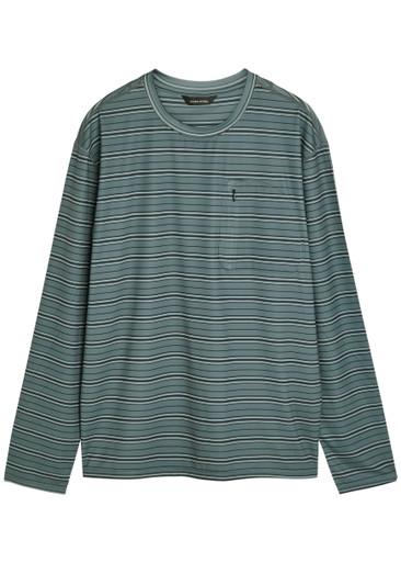 Striped stretch-jersey T-shirt by HIKING PATROL