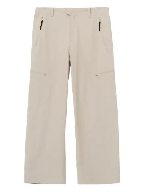 zip-pocket cargo trousers by HIKING PATROL